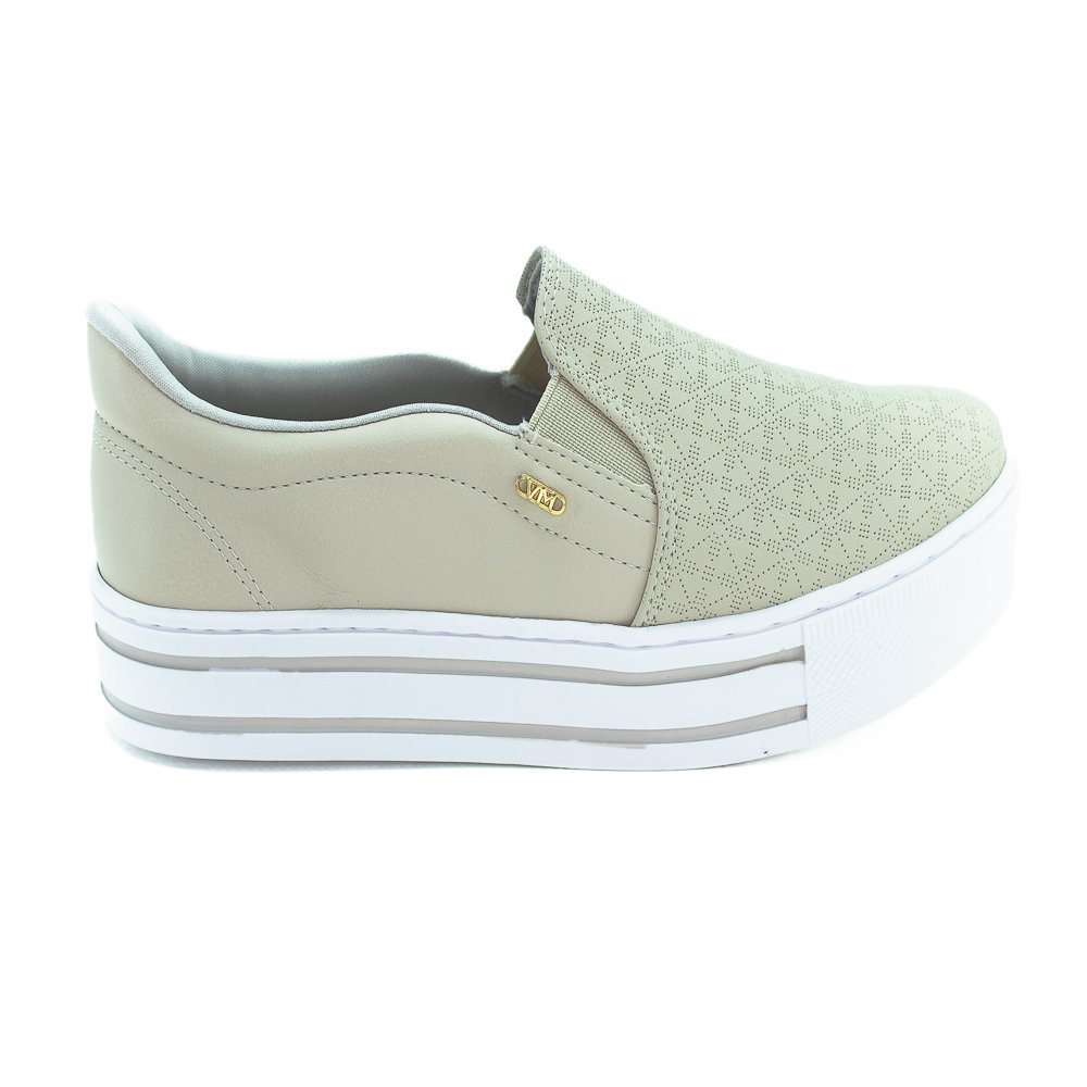 Tênis Feminino Via Marte 010-023-01 - Bege