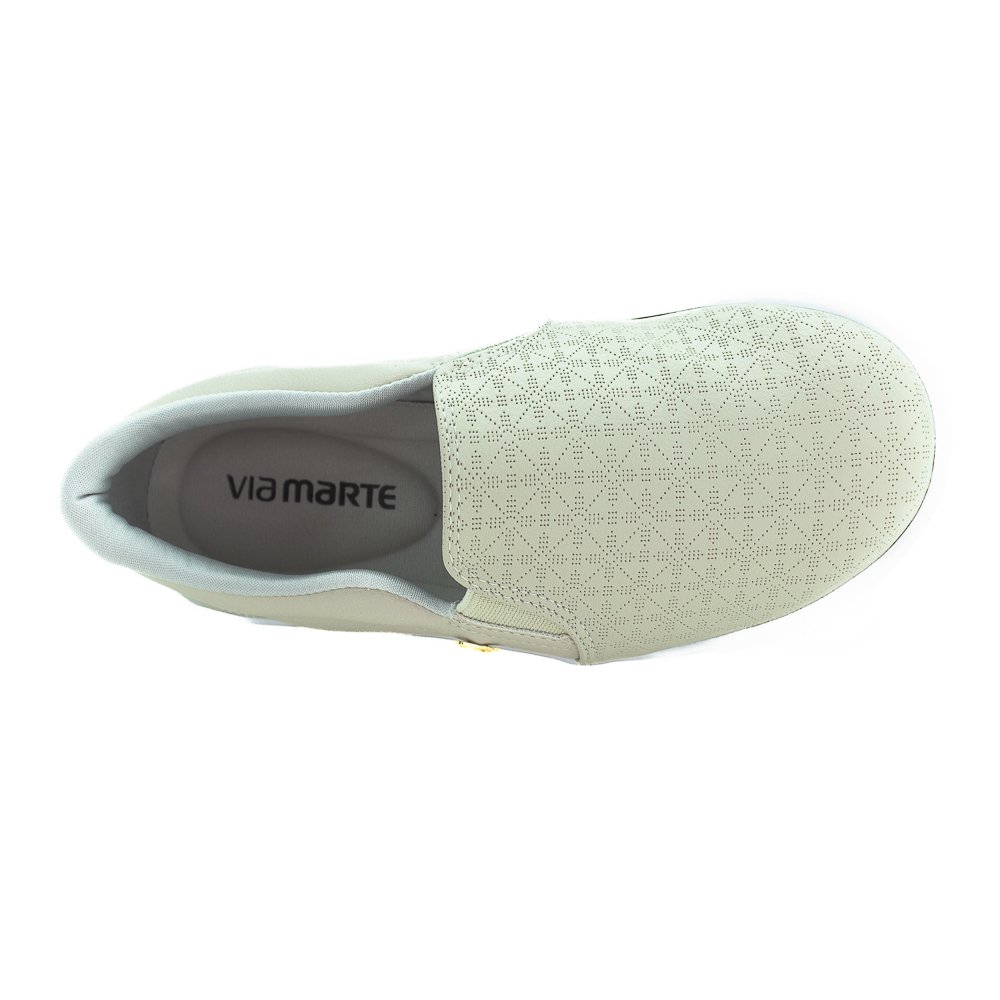 Tênis Feminino Via Marte 010-023-01 - Bege Bege 5