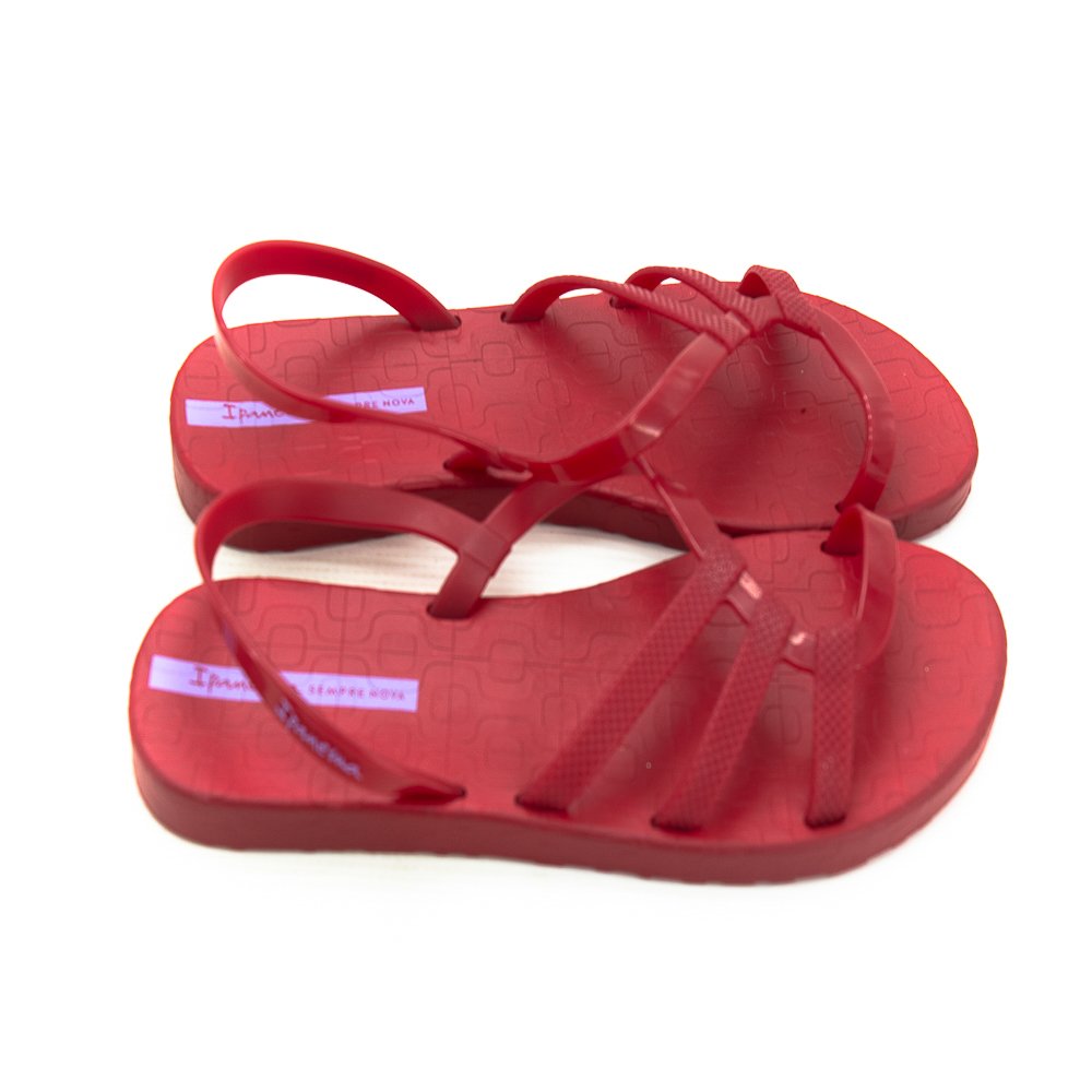 Sandália Feminina Ipanema Diversa - Vermelho Vermelho 2