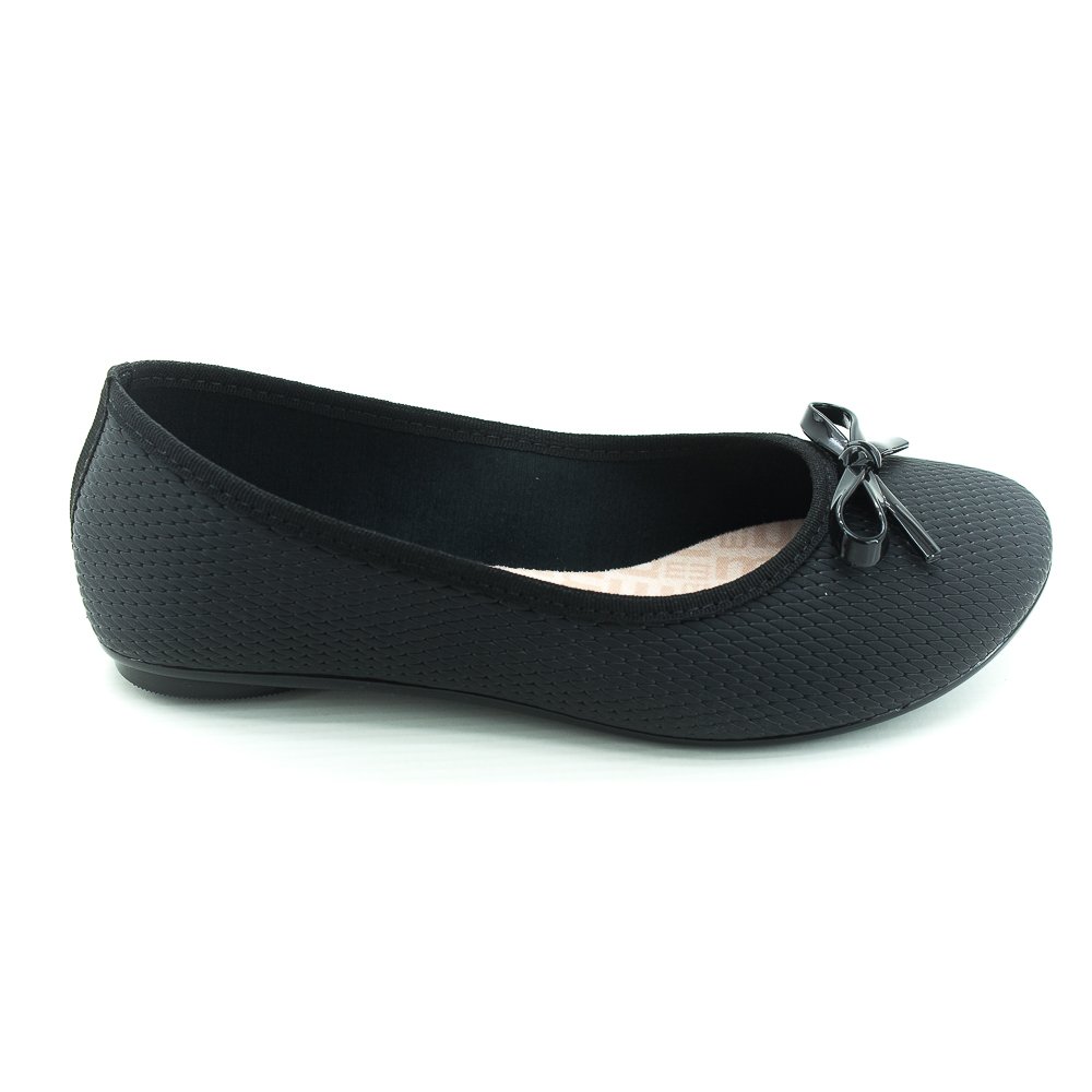 Sapatilha Feminina Moleca 5726.115 - Preto