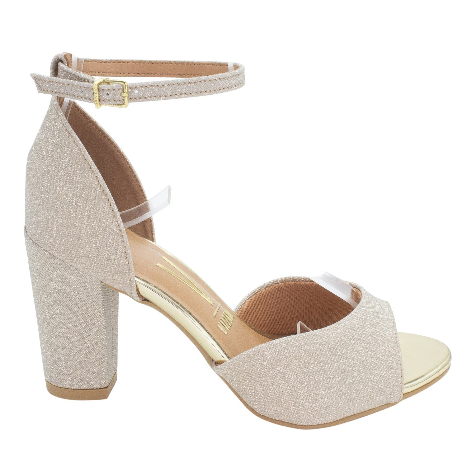 Sandália Feminina Vizzano 6262.406 - Dourado