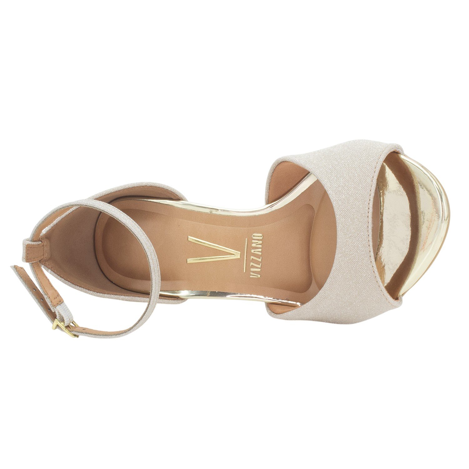 Sandália Feminina Vizzano 6262.406 - Dourado Dourado 5