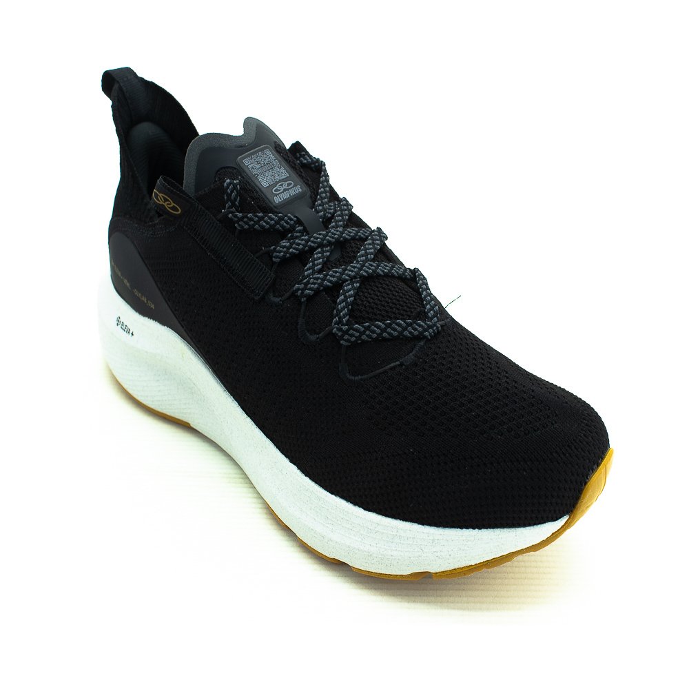 Tênis Masculino Olympikus Reverso 2 - Preto Preto 2