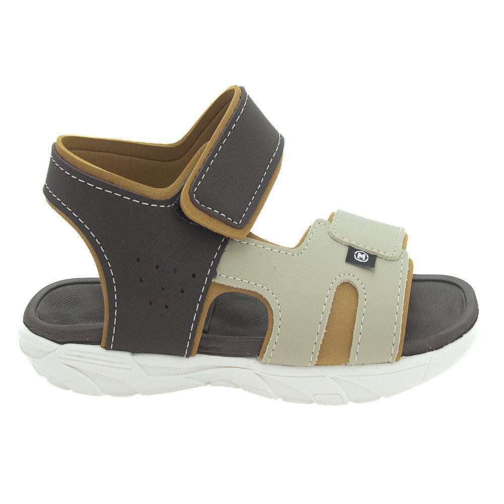 Sandália Infantil Menino Molekinho 2400.139 - Marrom