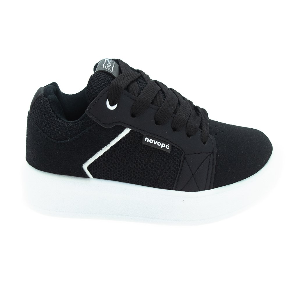 Tênis Infantil Menino Novopé 98002001-21 - Preto