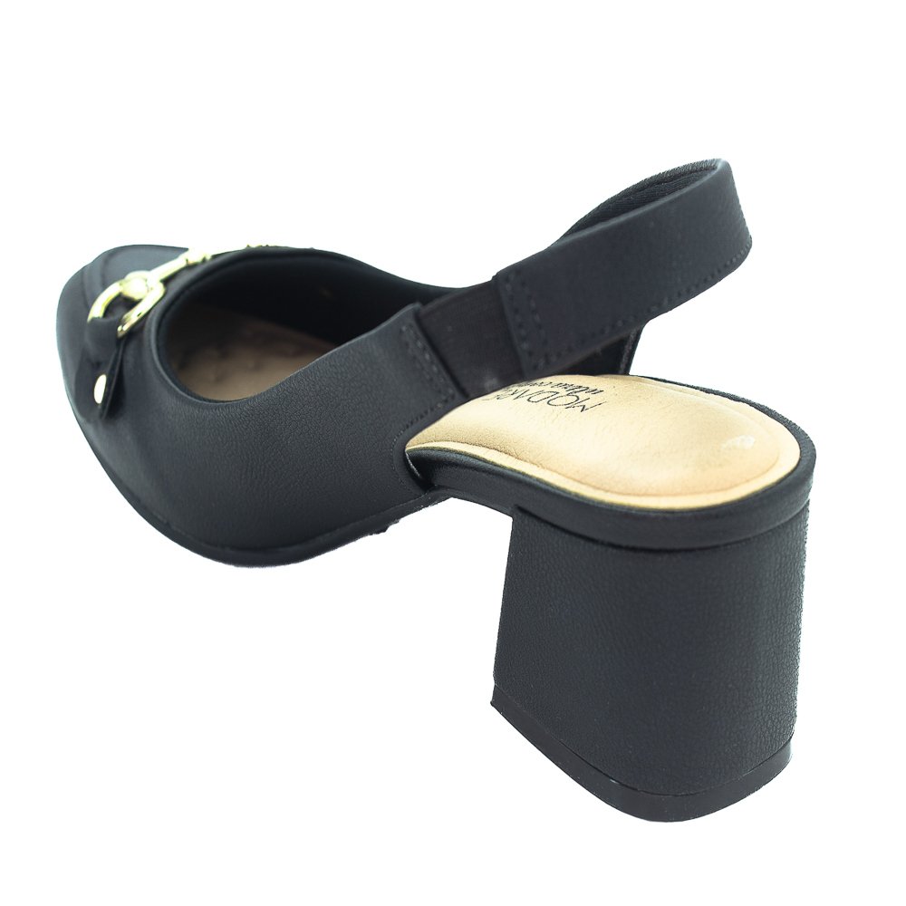 Sapato Feminino Modare Slingback 7373.116 - Preto Preto 3