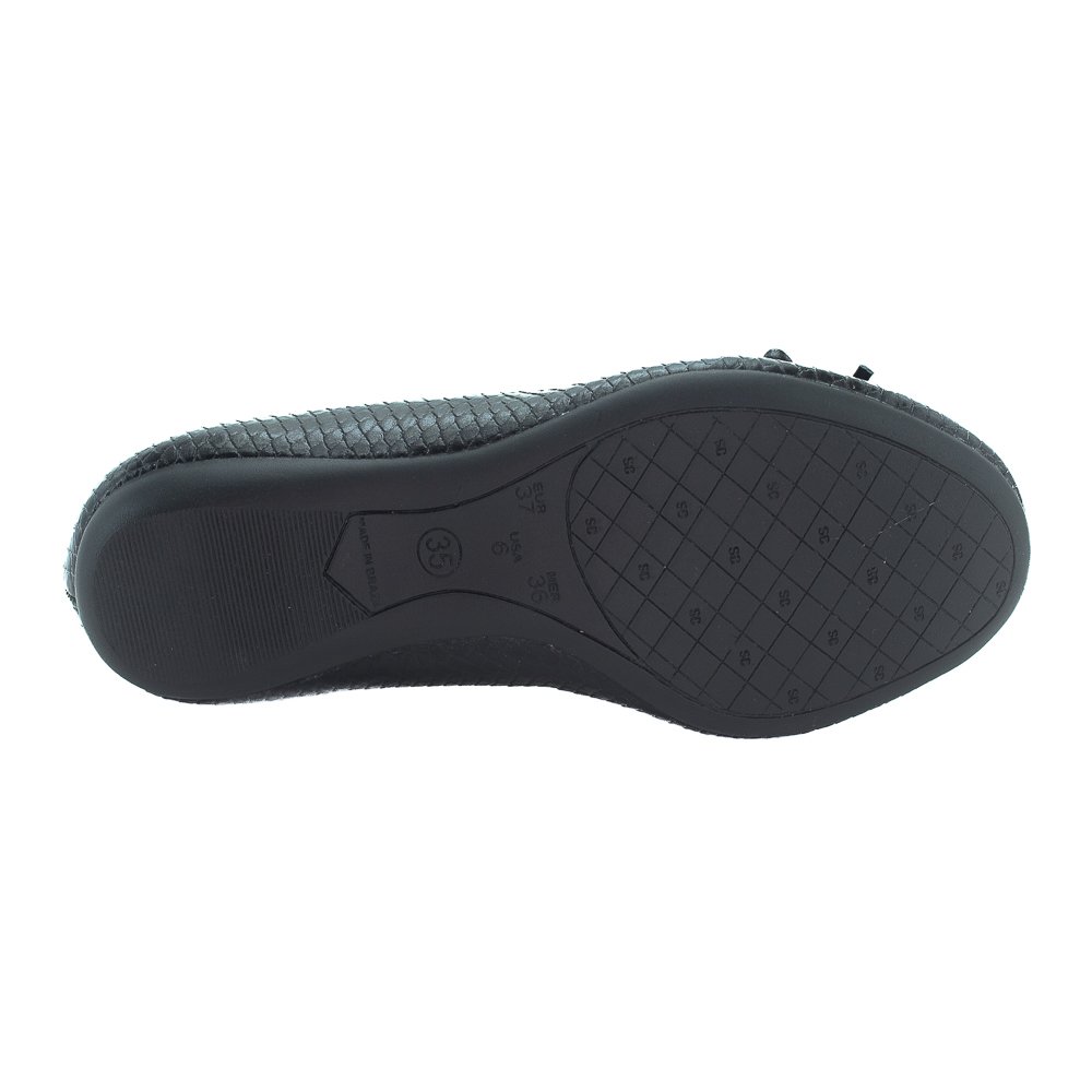 Sapatilha Feminina Sua Cia 8303.15612 - Preto Preto 4