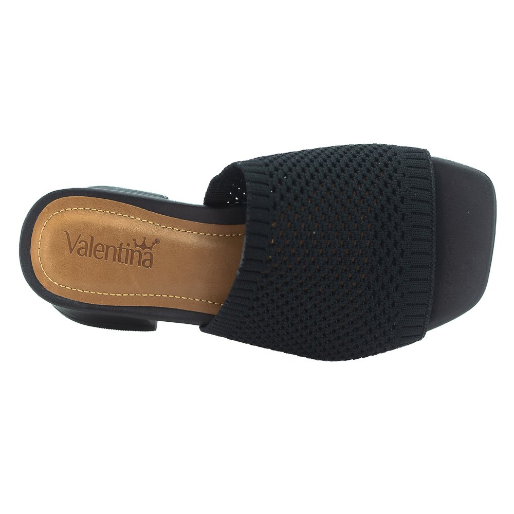 Tamanco Feminino Valentina 455058 - Preto Preto 5