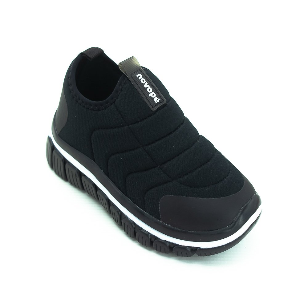 Tênis Infantil Menino Novopé 99001016 - Preto Preto 2