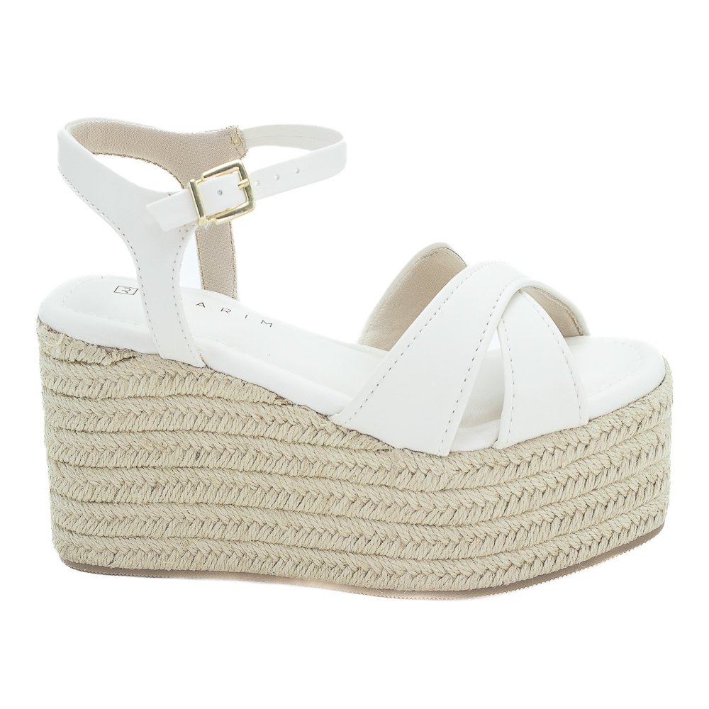 Sandália Feminina Ramarim 25-36202 - Off White