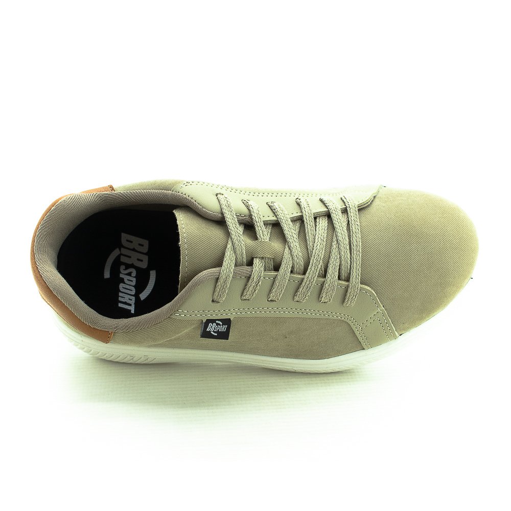 Tênis Masculino Br Sport 2276.201 - Nude Bege 5