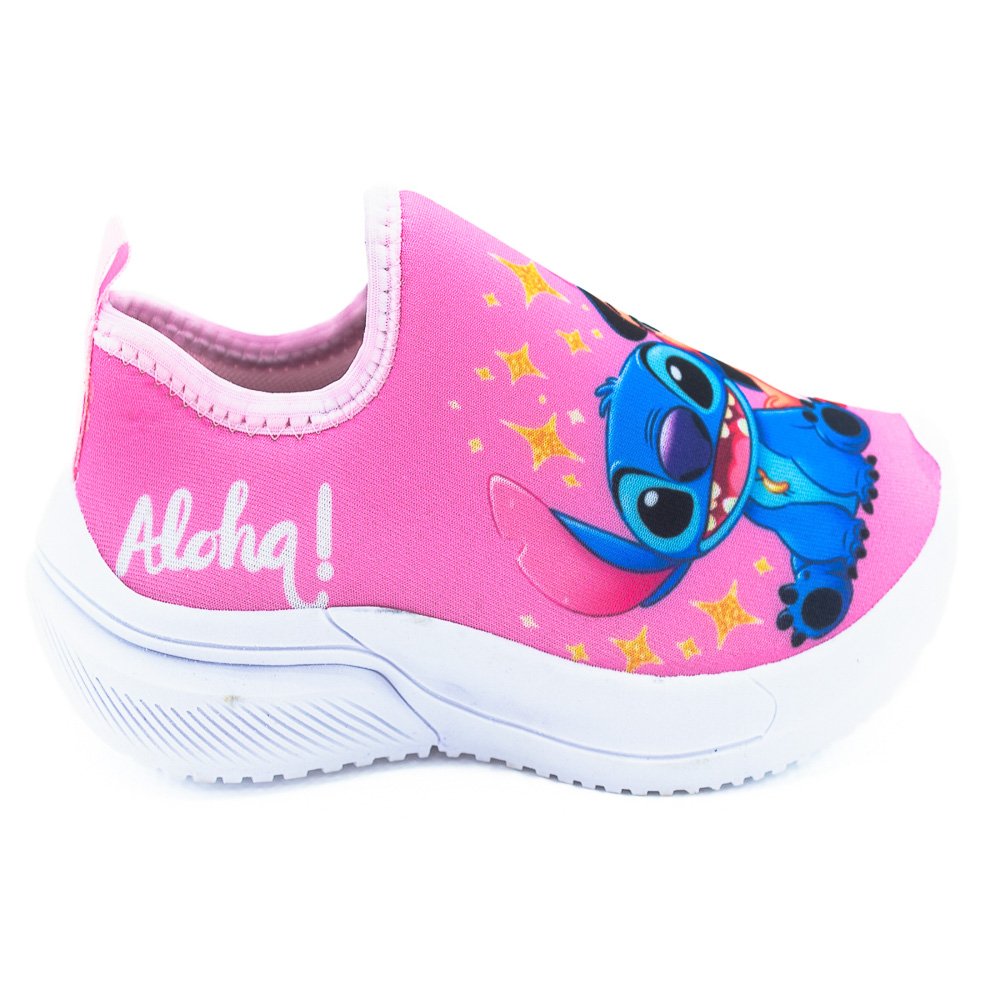 Tênis Infantil Menina Will Board 50.036 Stich - Rosa