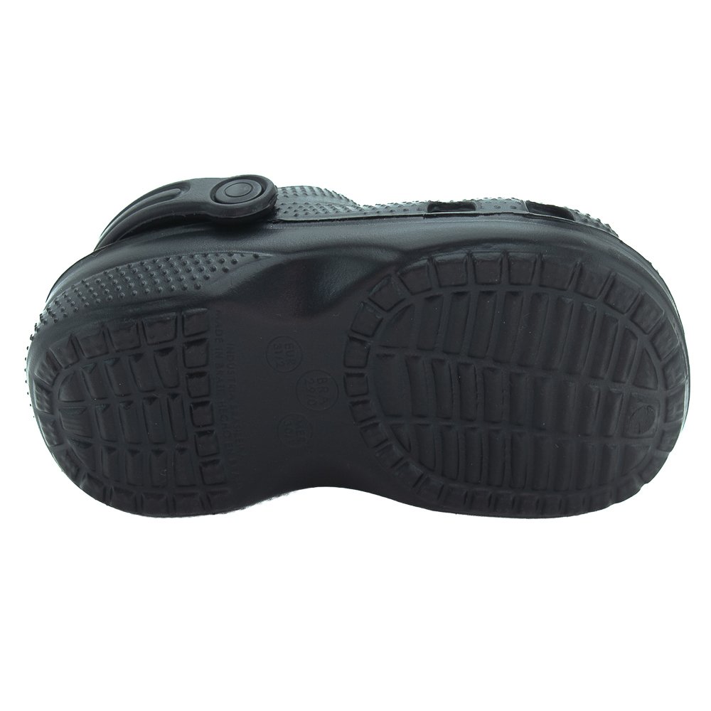 Babuche Infantil Menino Scaleno BA213 - Preto Preto 4
