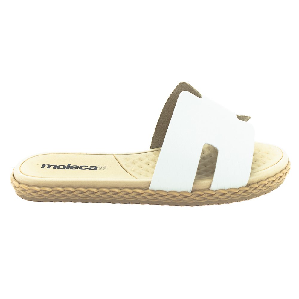 Rasteira Feminina Moleca 5452.253 - Branco