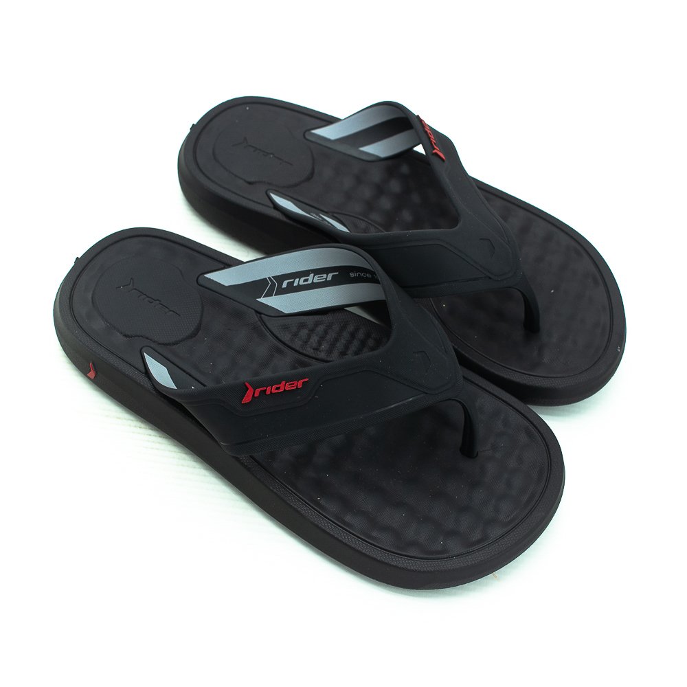 Chinelo Masculino Rider Step Dedo - Preto