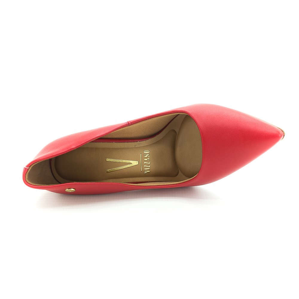Scarpin Feminino Vizzano 1184.1101 - Vermelho Vermelho 5
