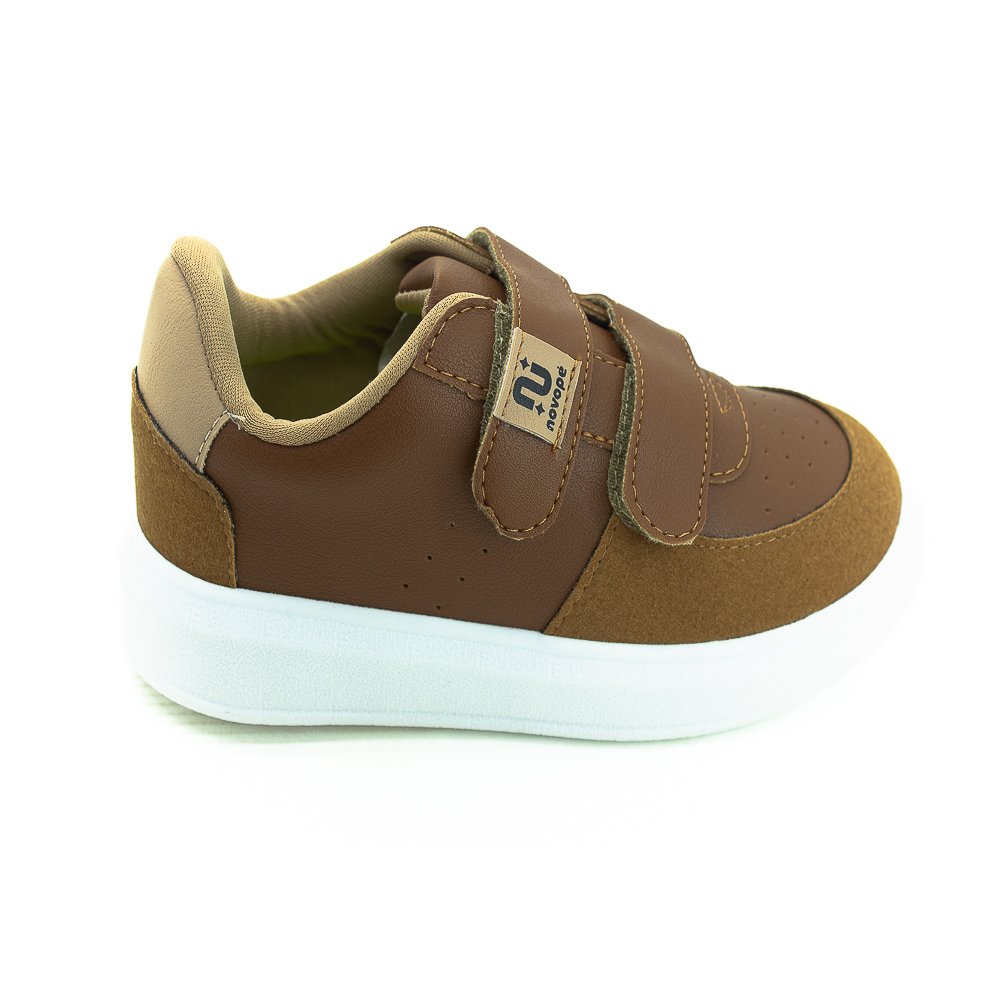 Tênis Infantil Menino Novopé 98001012 - Marrom