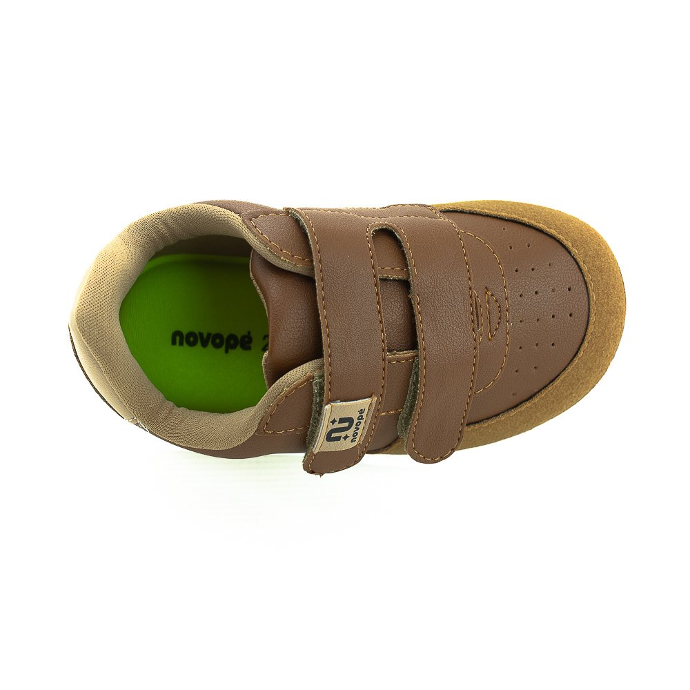 Tênis Infantil Menino Novopé 98001012 - Marrom Marrom 5