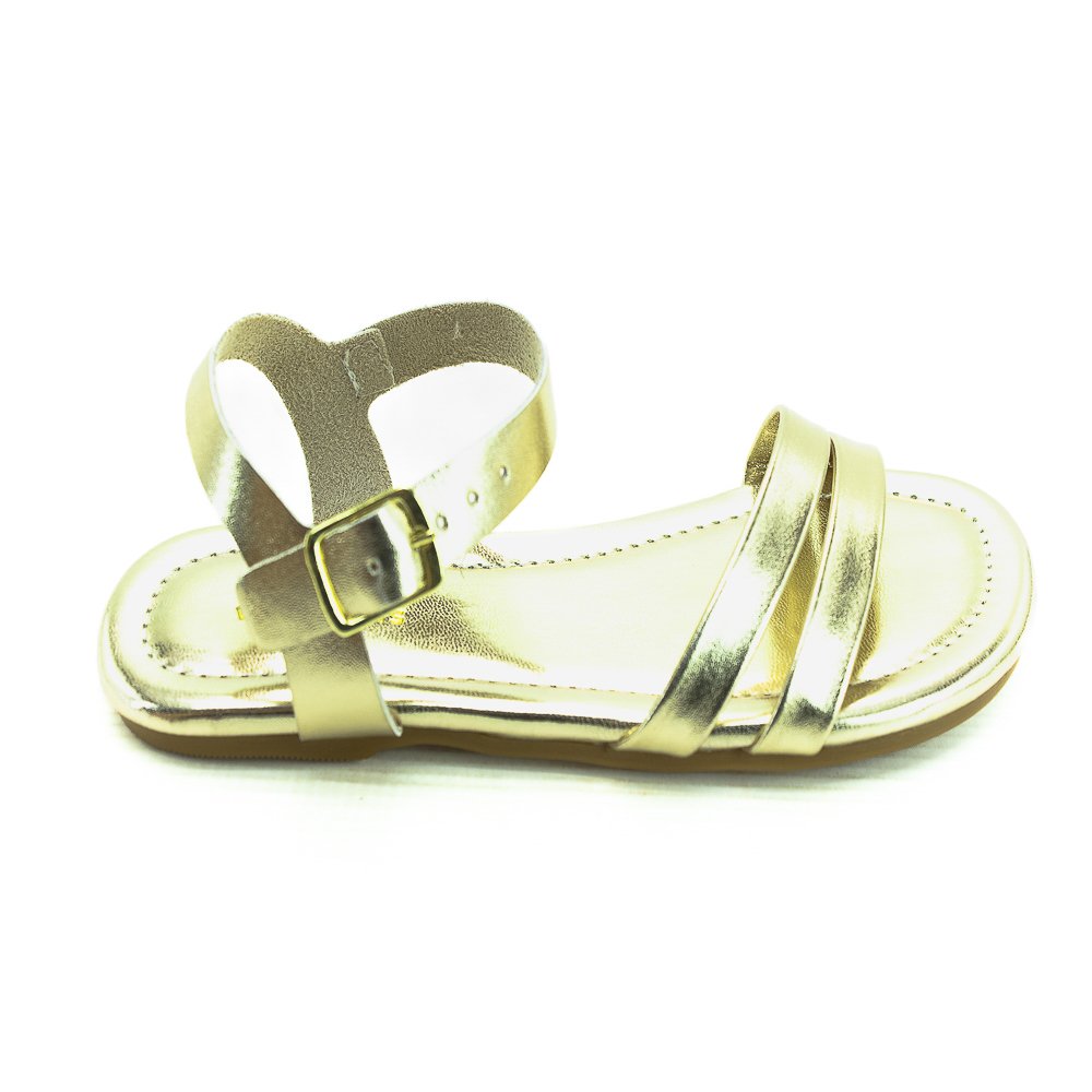Sandália Infantil Menina Worldcolors 358.008 - Dourado