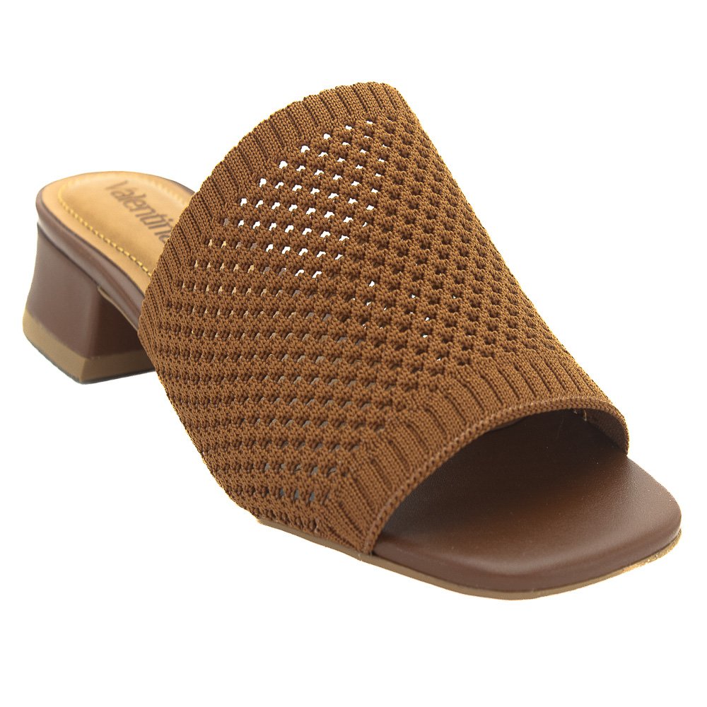 Tamanco Feminino Valentina 455058 - Marrom