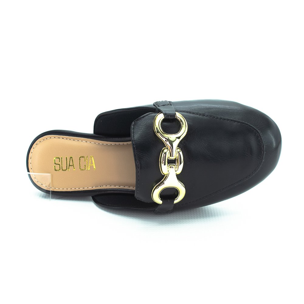 Mule Feminino Sua Cia 8352.16066 - Preto Preto 5