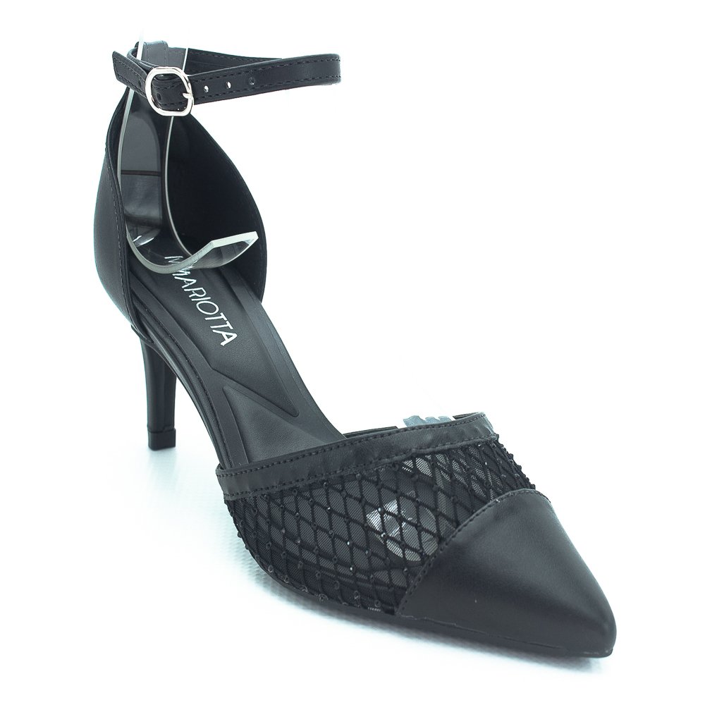 Scarpin Feminino Mariotta 13553-26 - Preto Preto 2