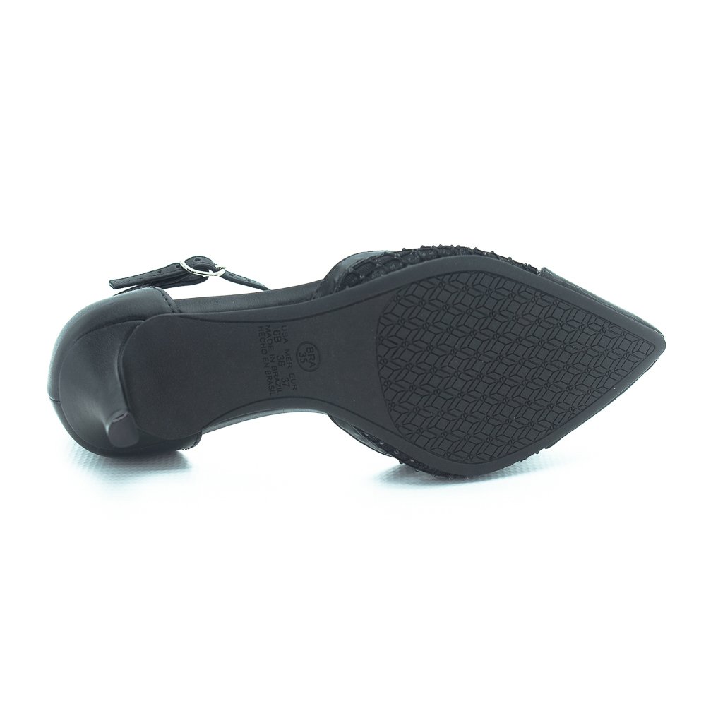 Scarpin Feminino Mariotta 13553-26 - Preto Preto 4