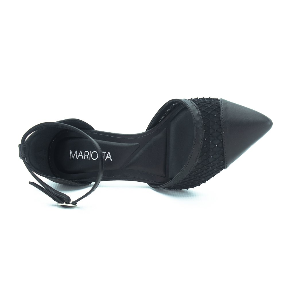 Scarpin Feminino Mariotta 13553-26 - Preto Preto 5