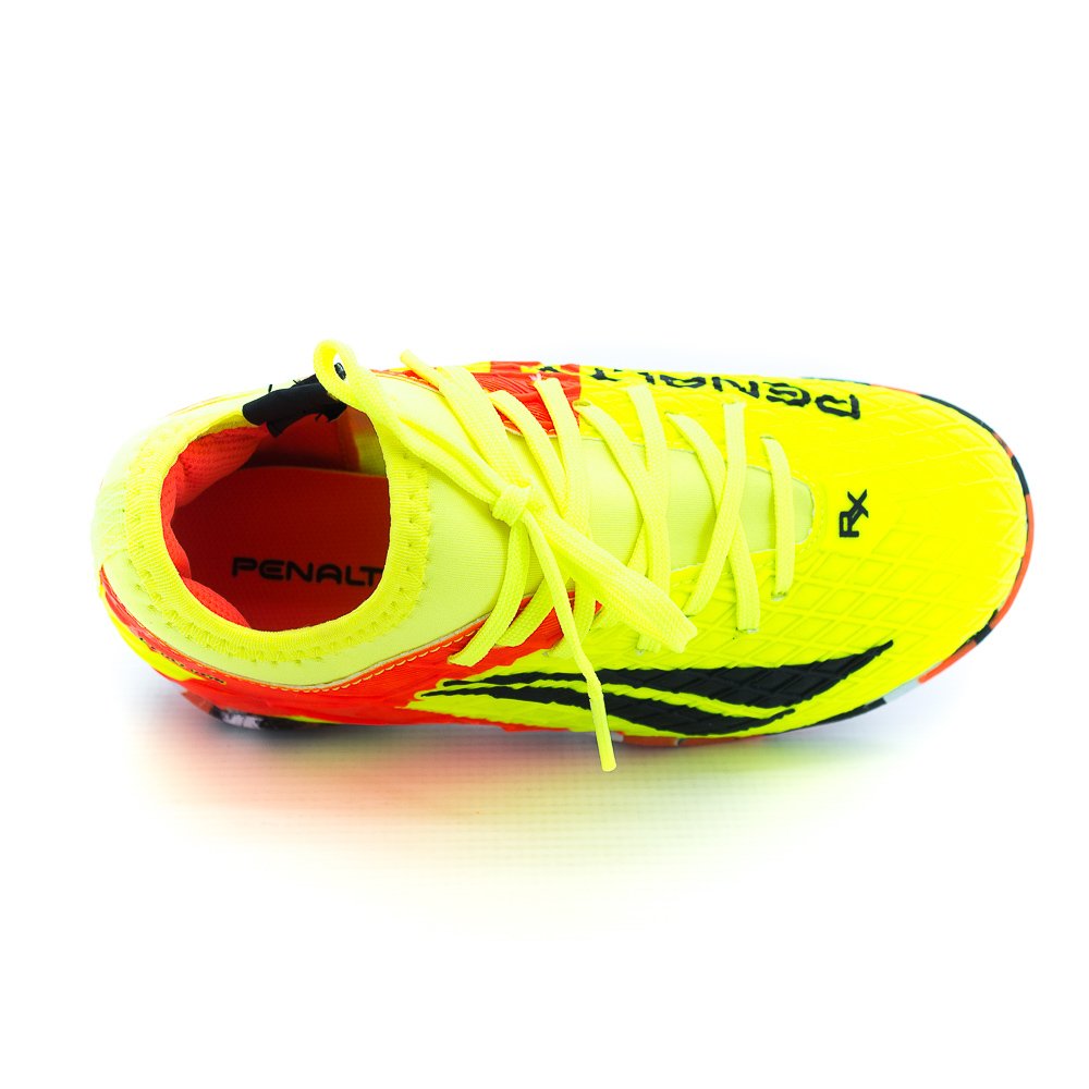 Chuteira Infantil Menino Penalty Futsal Rx Locker Y-3 - Amarelo Amarelo 5