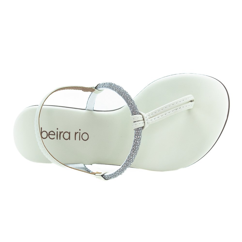 Sandália Feminina Beira Rio 8384.769 - Branco Branco 5
