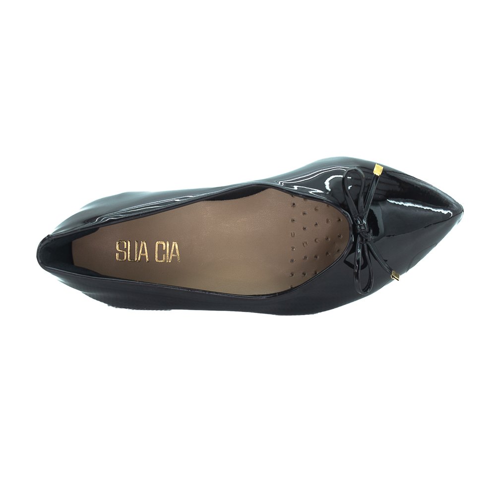 Sapatilha Feminina Sua Cia 8302.15925 - Preto Preto 5