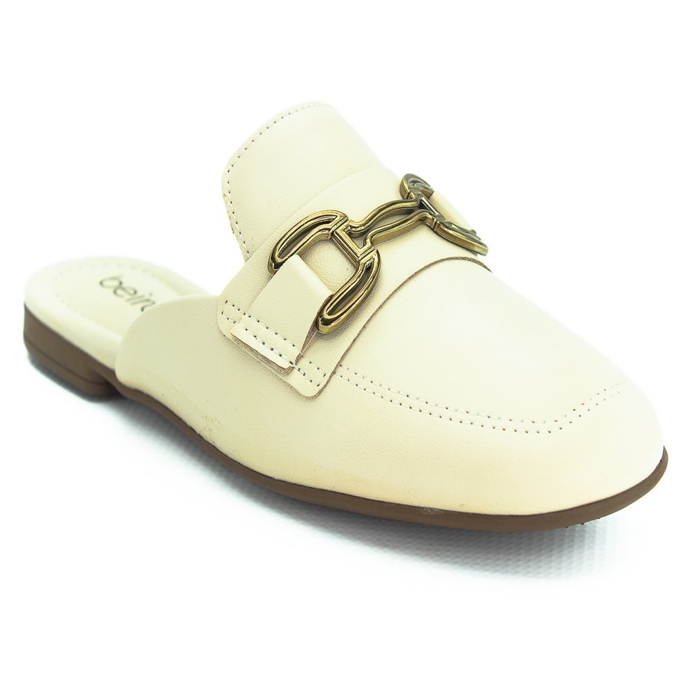 Mule Feminino Beira Rio 4323.100 - Off White Branco 2