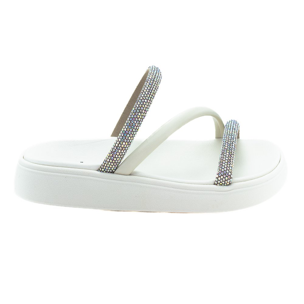 Papete Feminina Moleca 5469.121 - Branco