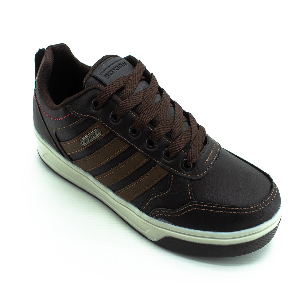 Sapatênis Masculino Boxion 5120 - Marrom Marrom 3