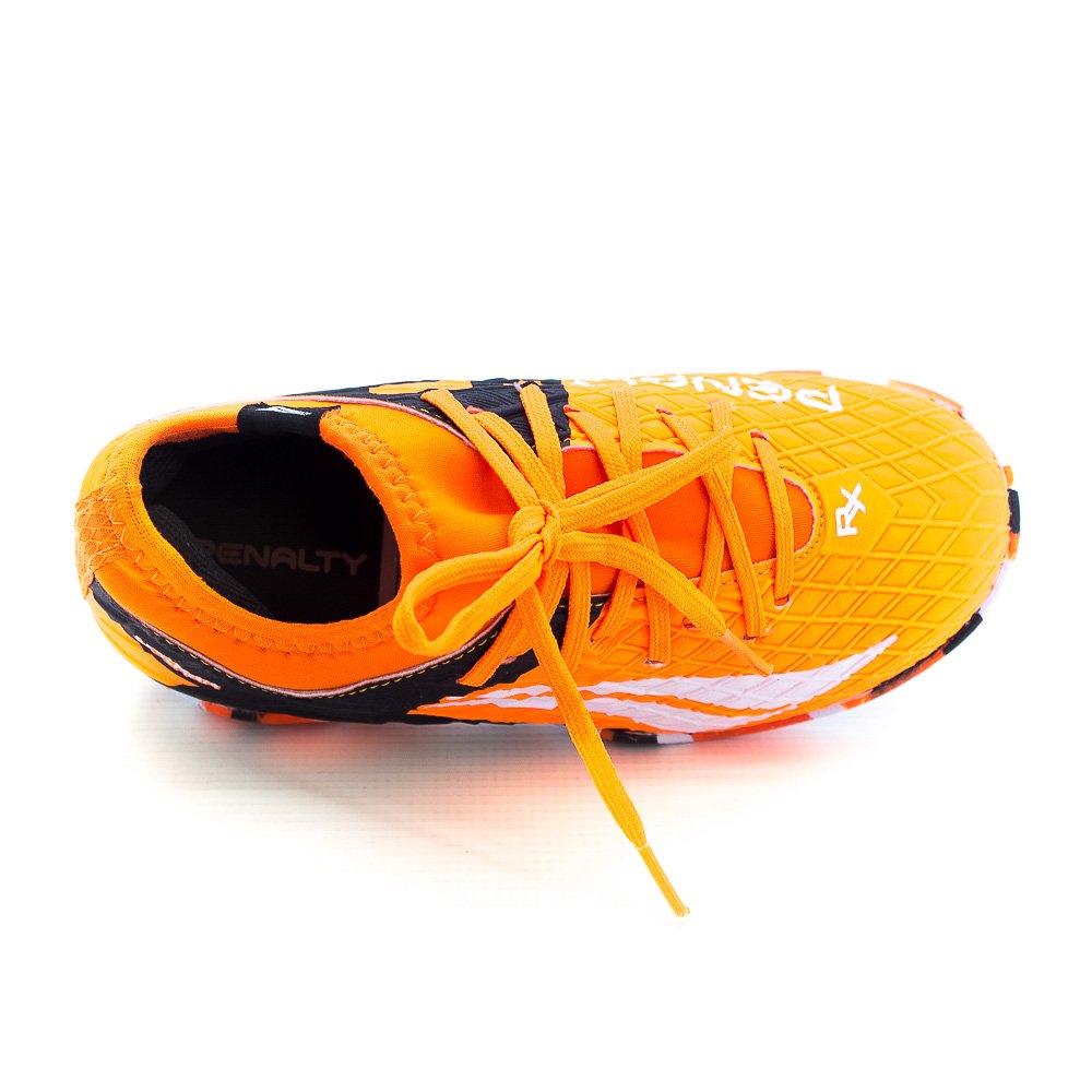Chuteira Futsal Infantil Menino Penalty Rx Locker Y-3 - Laranja Laranja 5
