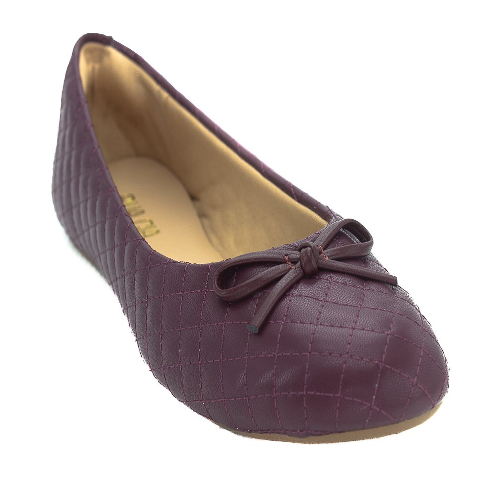 Sapatilha Feminina Sua Cia 8303.15577 - Vinho Vermelho 2