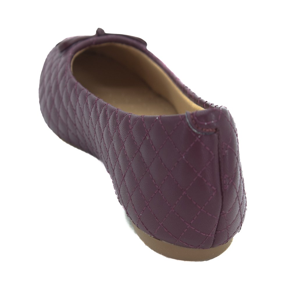 Sapatilha Feminina Sua Cia 8303.15577 - Vinho Vermelho 3