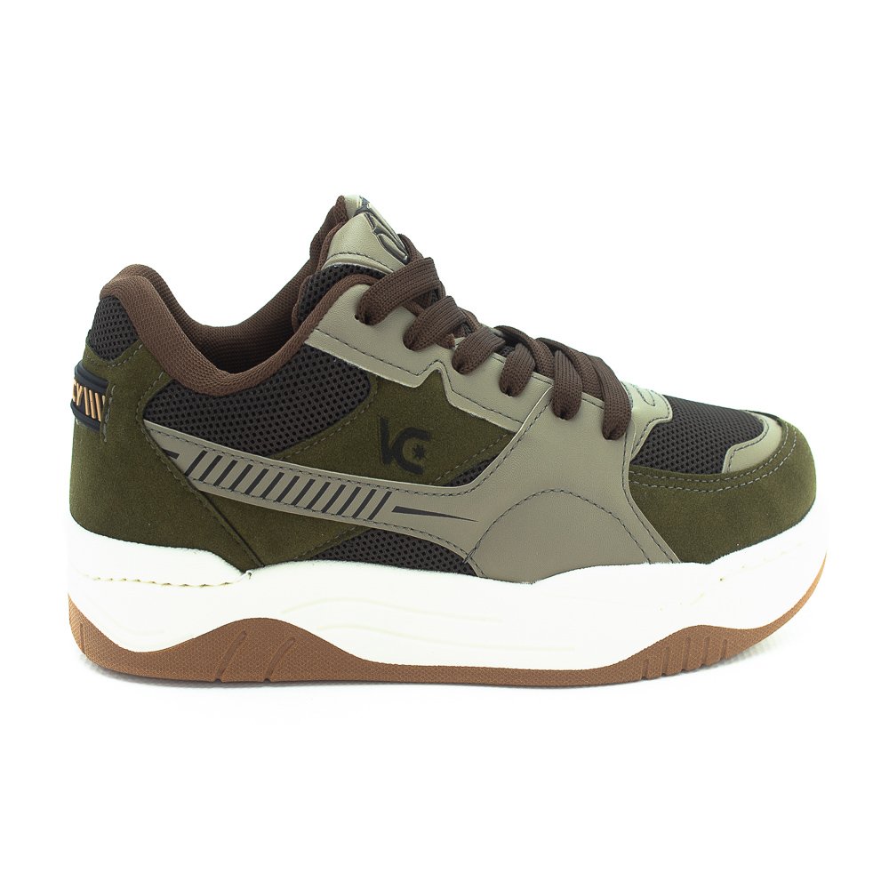 Tênis Masculino Vanscy V4235  - Marrom