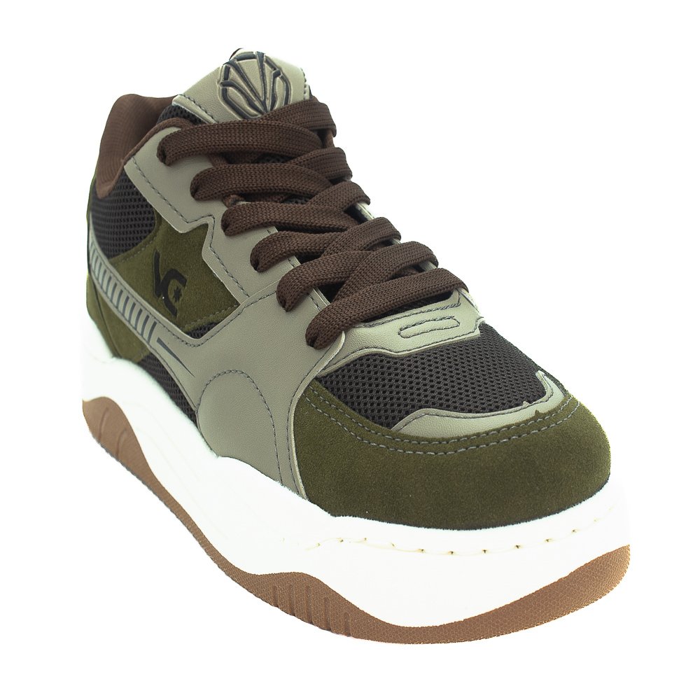 Tênis Masculino Vanscy V4235  - Marrom Marrom 2