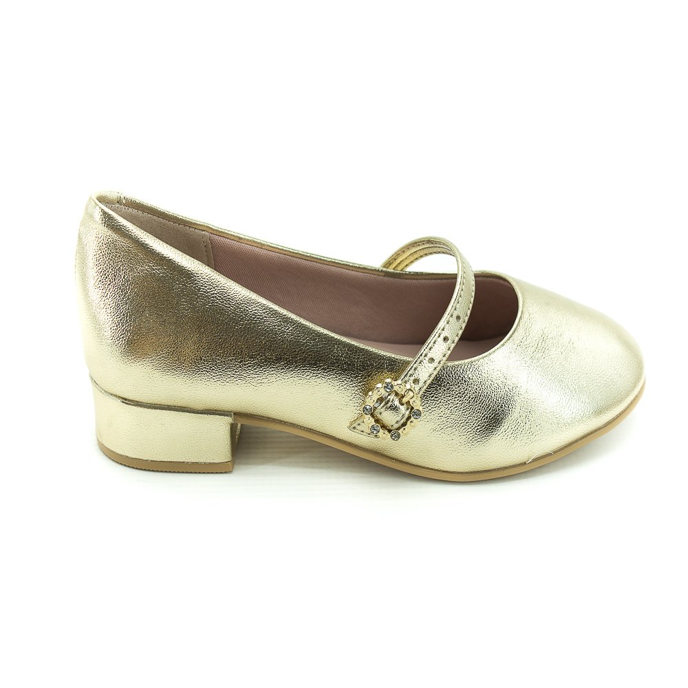Sapato Infantil Menina Mini Sua Cia 9049.51853 - Dourado
