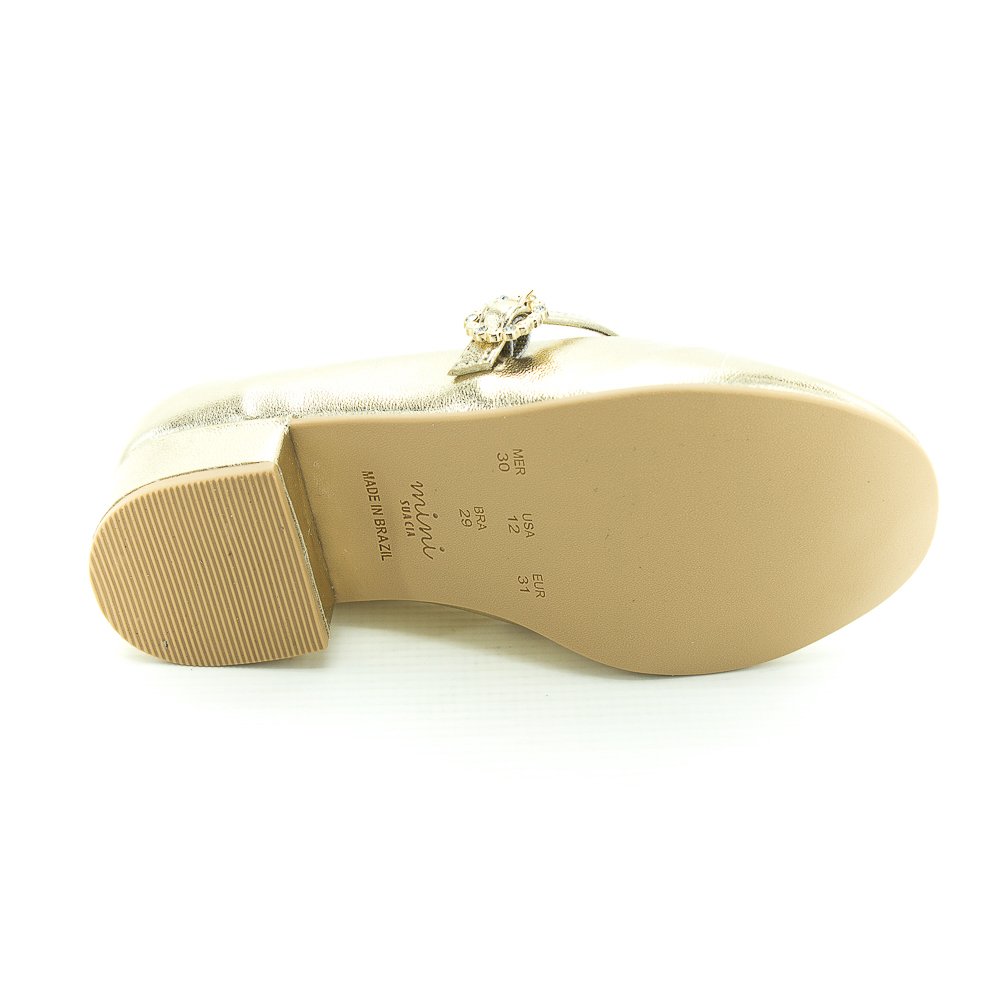 Sapato Infantil Menina Mini Sua Cia 9049.51853 - Dourado Dourado 4
