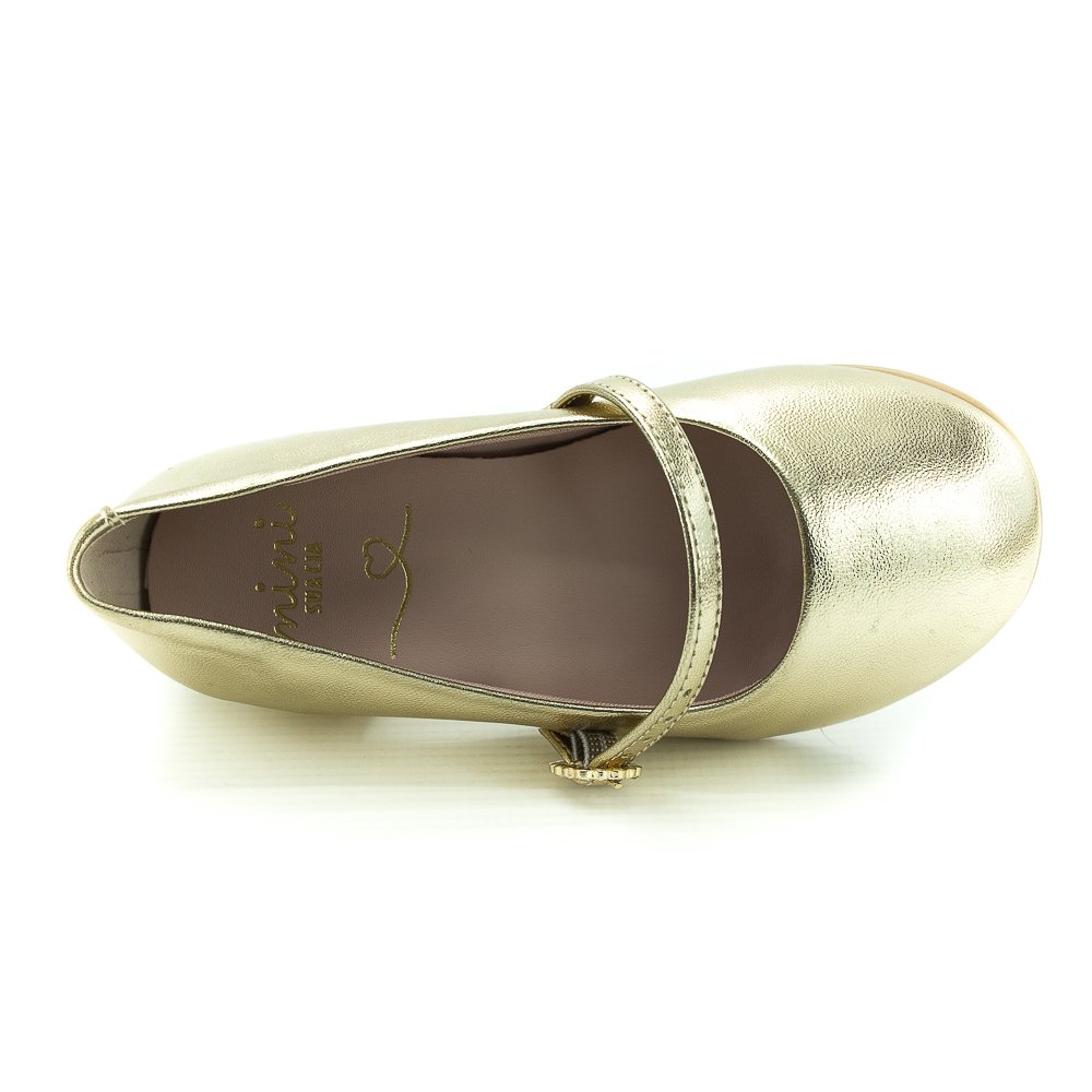 Sapato Infantil Menina Mini Sua Cia 9049.51853 - Dourado Dourado 5