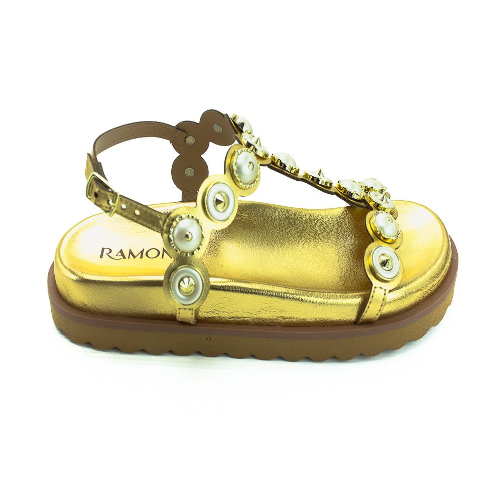 Sandália Feminina Ramony 6802/219 - Dourado