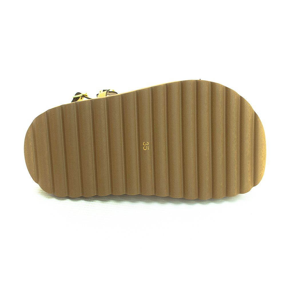 Sandália Feminina Ramony 6802/219 - Dourado Dourado 4