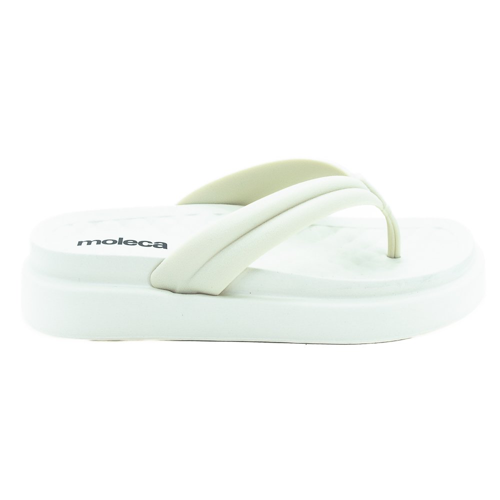 Chinelo Feminino Moleca 5554.100 - Branco