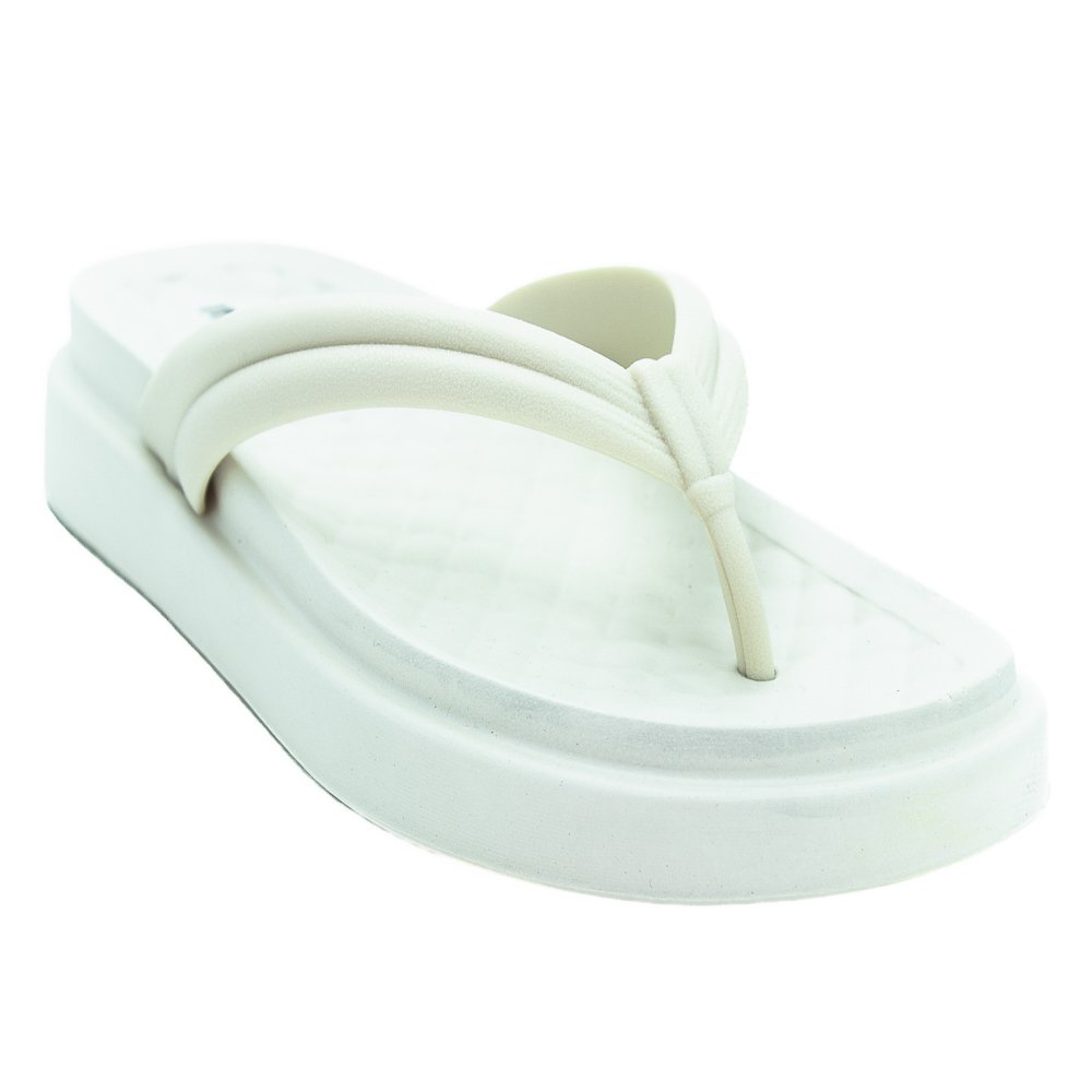 Chinelo Feminino Moleca 5554.100 - Branco Branco 2