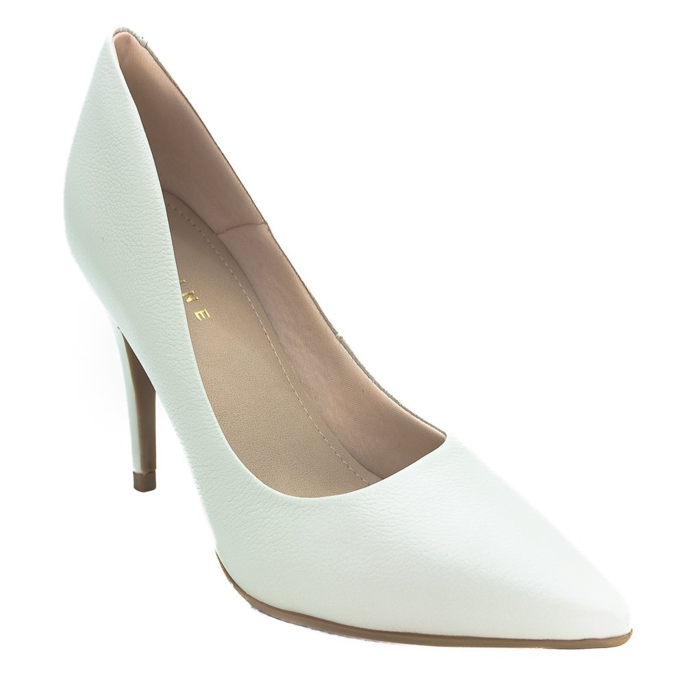 Scarpin Feminino Lia Line 2292.71567 - Off White Branco 2