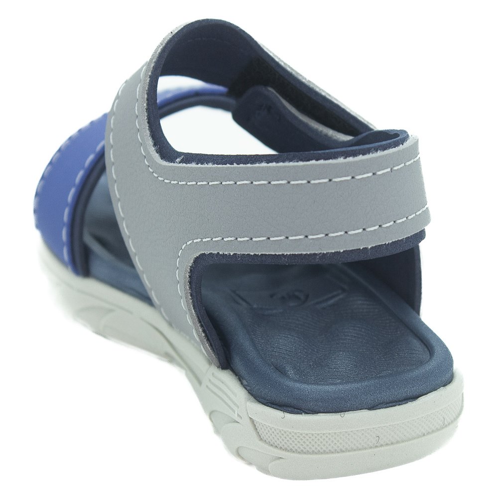 Sandália Infantil Menino Molekinho 2135.137 - Cinza Cinza 3