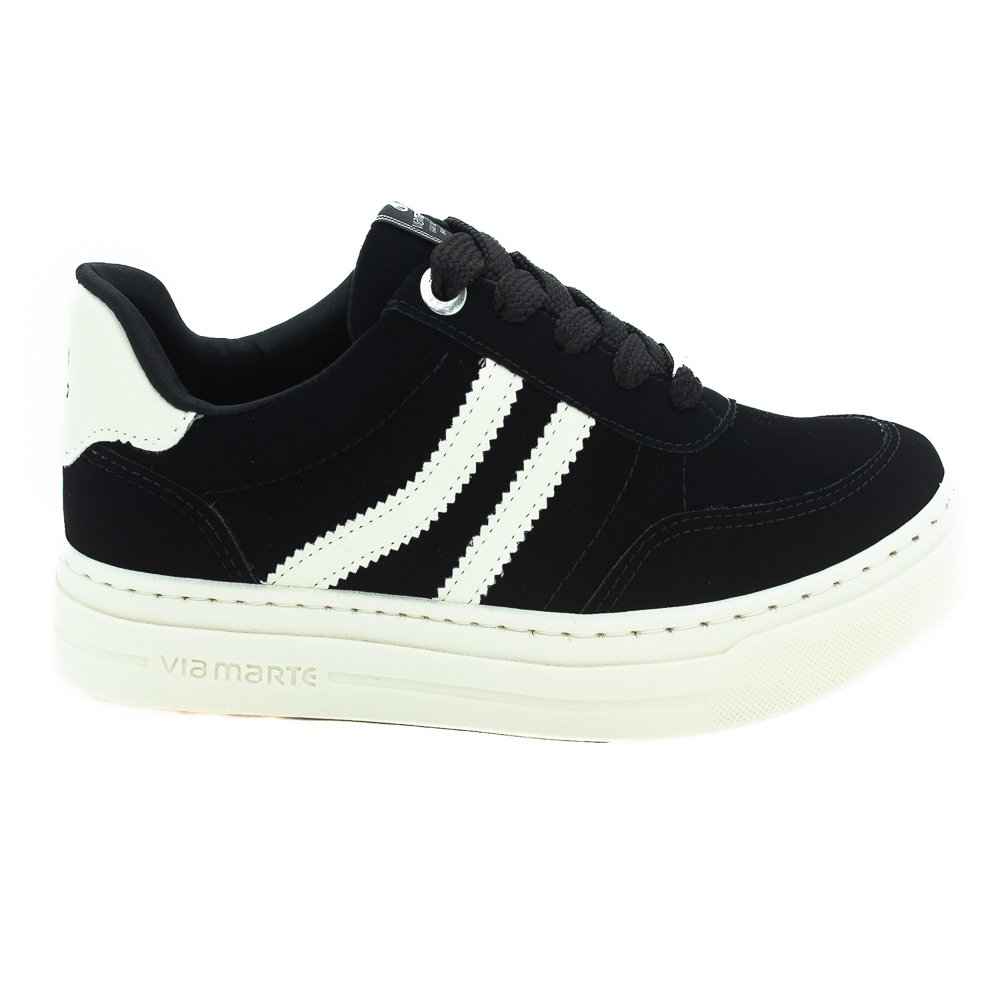 Tênis Feminino Via Marte 281-001-02 - Preto