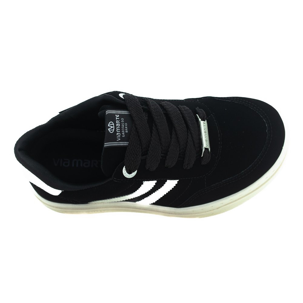 Tênis Feminino Via Marte 281-001-02 - Preto Preto 5